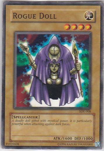 Yugioh - Konami - Yu-Gi-Uh! - Rogue Doll - SDK-008 - Trading Card - $1.97