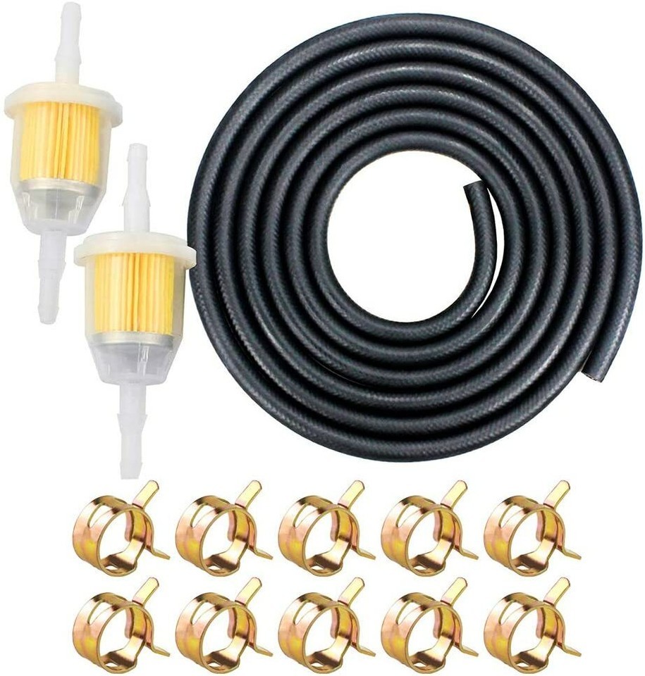6 ft 5/16&quot; Fuel Line Kit Gas Filters for Kawasaki Kohler Briggs Stratton... - $22.92