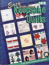 72 Scrap Foundation Paper Pieced Keepsake Quilt Blocks Alphabet Xmas BOOK - $13.99