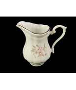 Walbzrych China Cream Pitcher, Pink Floral w/Gold Trim, Vintage, Made In... - $26.73 CAD