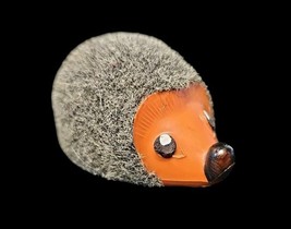 Vintage Hedgehog Nunu Baby #937 West Germany Soft Felt Friction Toy Working - $474.79 MXN