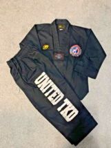 MAD KID&#39;S MARTIAL ARTS UNIFORM TAE KWON DO 3 belts included - $10.88