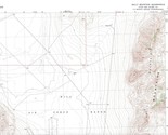 Sally Mountain Quadrangle Utah 1983 USGS Topo Map 7.5 Minute Topographic - £18.84 GBP