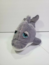The Petting Zoo Plush Dolphin 14 Inch Stuffed Zoo Ocean Gray Soft Toy Gift - $18.94