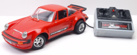 New Bright 1986 Red Porsche Remote Control RC Car TESTED - $457.76 MXN