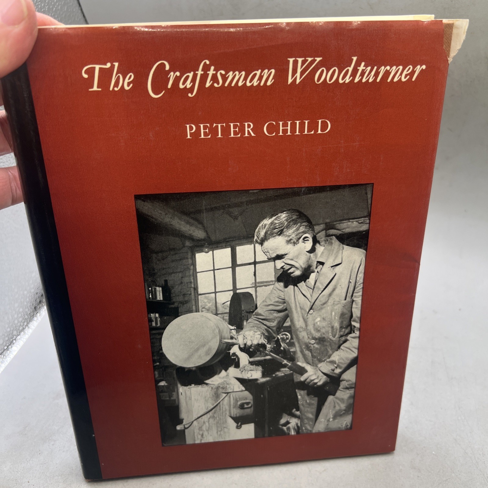 The Craftsman Woodturner By Petetr Child  Vintage 1976 - $21.77