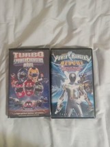Turbo: A Power Rangers Movie &amp; Lightspeed Rescue  Lot VHS, Clamshell,  - £9.03 GBP