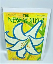 LOT OF 3 The New Yorker - March 28,1964 - By Abe Birnbaum - Greeting Card - £6.24 GBP