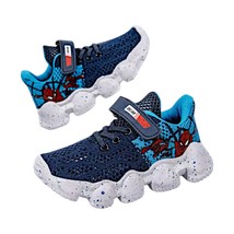 Spiderman Boys Sneakers Lightweight Breathable Mesh Running Shoes Kids T... - $551.91 MXN