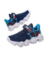 Spiderman Boys Sneakers Lightweight Breathable Mesh Running Shoes Kids T... - $42.06 CAD