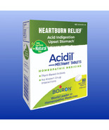 Boiron Acidil Meltaway Tablets - Unflavored 60 Tabs #S4 - $12.99