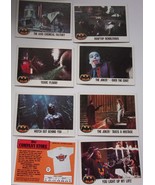 1989 Topps 8 Batman Trading Cards - $8.25 CAD