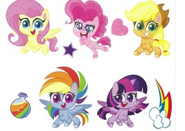 Roommates My Little Pony MLP Wall Decal Set RMK4297SS