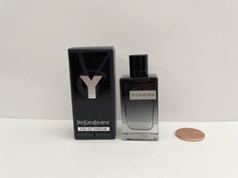 Yves Saint Laurent YSL Y Eau De Parfum 0.25 fl oz 7.5ml Splash Travel Da... - $18.49