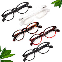 5 Pack Reading Glasses Anti Eye Eyestrain Unisex(Men/Women) Glasses +1.5 - $19.34