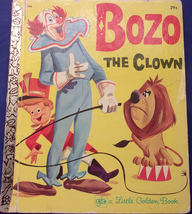 A Little Golden Book Bozo The Clown 1971 - £7.18 GBP