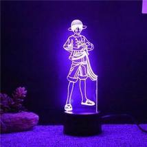 Luffy Standing - LED Lamp (One Piece), Room Decor, Gifts, Led Light Bedside - £24.31 GBP
