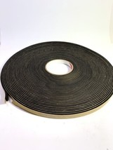 Neoprene Dense Foam Gasket Seal Adhesive Tape 1/2&quot; Wide X 1/8&quot; Thick X 7... - £21.83 GBP