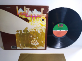 Led Zeppelin II Vinyl LP Record Album Classic Hard Rock 1977 Whole Lotta Love - $38.70