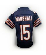 Nike NFL Jersey Chicago Bears On Field #15 Brandon Marshall Football Boys S - $317.55 MXN