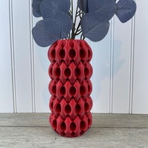 Modern Flower Vase, The Xiomu Vase, 3D Printed, Unique Vase, Bookshelf D... - $12.60