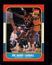 1986-87 Fleer #14 Joe Barry Carroll Nmmt Warriors *X111057 - £8.05 GBP