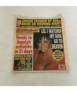 Vintage 1982 national examiner magazine paper Liz Taylor celebrity tabloids - $27.07 CAD