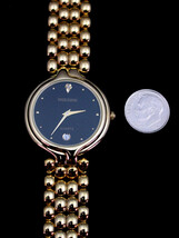 Wristwatch, Men&#39;s, Simon Chang, Gold Plate, France, Swiss 7 Jewel Quartz - $142.32 CAD