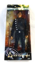 Gene Roddenberry&#39;s Andromeda Dylan Hunt Kevin Sorbo 12.5&quot; Action Figure Box Wear - £18.68 GBP