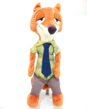 Zootopia Nick Wilde Stuffed Plush Animal Fox 13&quot; Talking Toy - £7.39 GBP