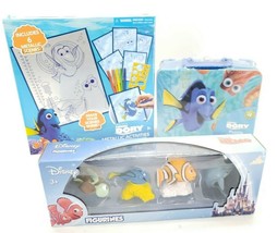 Disney Finding Nemo Figurines with 2 Finding Nemo Puzzles - £31.03 GBP