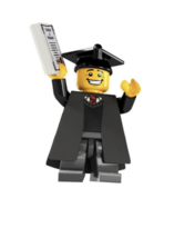 Graduation Dude University High school  custom minifigures building blocks  - $12.99