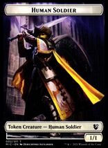 Human Soldier Token Double Masters Regular - $1.98