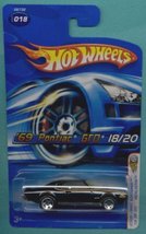 Mattel Hot Wheels 2005 First Editions 1:64 Scale Black 1969 Pontiac GTO Die Cast - £10.62 GBP