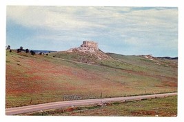 Hat Rock US 85 Wyoming Postcard Deadwood-Cheyenne State Route Scenic View - £11.82 GBP