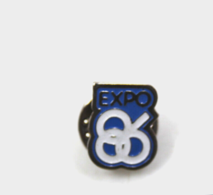 EXPO 86 The 1986 World Exposition Logo Vancouver BC Canada Small Collectible Pin - £10.99 GBP