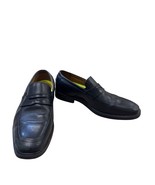 Florsheim Comfortech Mens Black Leather Loafers Size 8M SKU 7347 - $30.84