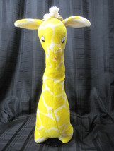Big Vintage Eden Giraffe Yellow White Plush Baby Nursery Toy Decoration - £75.78 GBP
