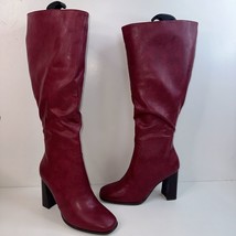 NWOB Journee Collection Womens Karima Stacked Heel Knee High Boots Size 8.5 - £19.56 GBP
