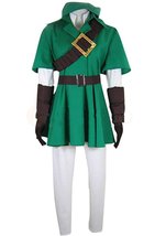 ZYHCOS Halloween Cosplay Costume Mens Green Uniform Full Sets (Large) - £56.26 GBP