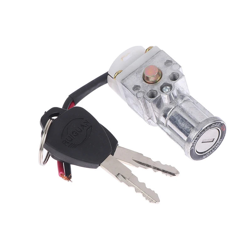 Bigger Head Type Electric Bicycle Ignition On/Off Key Switch Heavy Load E-bike - £13.08 GBP