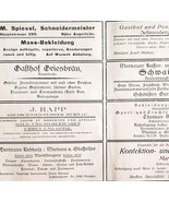 1940 German Full Page Advertisement Assortment Murnau Germany Import DWMM2 - $551.07 MXN