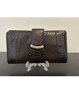 Womens Brown Faux Snake Skin Wallet - $19.27 CAD