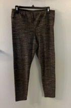 NWOT Time &amp; Tru Women's Athletic Leggings Heather Gray Mid Rise Size L - $7.13