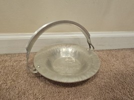 Continental Silver Co. Inc Wild Rose Brilliantone Metal Basket #1088 7.5... - €8,55 EUR