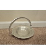 Continental Silver Co. Inc Wild Rose Brilliantone Metal Basket #1088 7.5... - $14.01 CAD