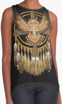 Cowgirl Kim Owl Dreamcatcher Sleeveless Top - 2 week delivery - $69.99