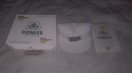1991 Pioneer Seed Corn Snapback Trucker Hats 65th Anniversary Cap Farm K Product - £29.23 GBP
