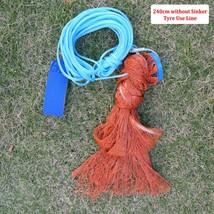 XC LOHAS  Hand Cast Fishing Net 2.4M-7.2M Small  Hand Throw Cast Network With Si - $123.58