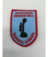 Alexander Graham Bell Baddeck Canada Embroidered Iron On Patch 3&quot; - $13.55 CAD